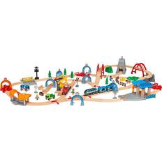 Wooden Toys Train Accessories BRIO Smart Tech Sound Action Tunnel Deluxe Set 33977