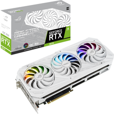 ASUS GeForce RTX 3070 Tarjetas Gráficas ASUS GeForce RTX 3070 ROG Strix Gaming White OC V2 2xHDMI 3xDP 8GB