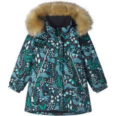 Reima 140 - Vinterjakker Børnetøj Reima Muhvi Kid's Winter Jacket - Black Otter Print (521642-9998)