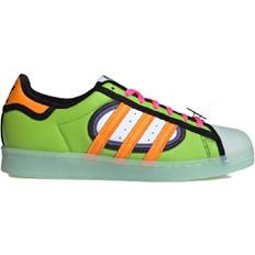 Women - adidas Superstar Shoes adidas Superstar The Simpsons Squishee - Semi Solar Green/Bright Orange/Sky Tint