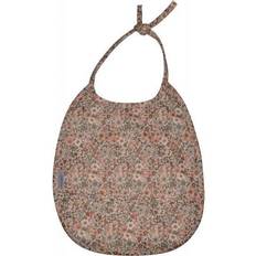 Mikkline hagesmæk Mikk-Line PU Bibs Small w. Print Burlwood