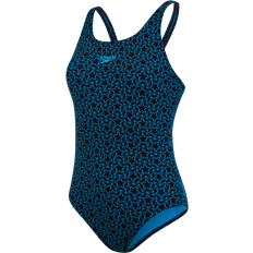 Speedo Boomstar Muscleback Swimsuit - Navy/Blue