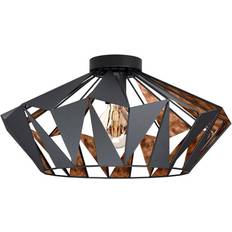 Black Ceiling Flush Lights Carlton 6 Ceiling Flush Light ∅ 47cm