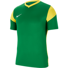 Nike Park Derby III Short Sleeve Jersey Men - Pine Green/Tour Yellow/White