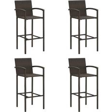 Tabourets de bar extérieurs vidaXL 313454 4-pack