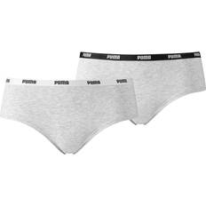 Puma Women's Iconic Hipster 2-pack - Grey