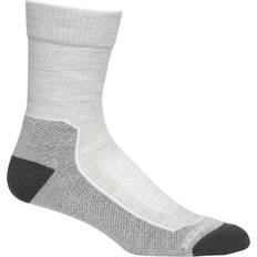 Icebreaker Dame Klær Icebreaker Women's Merino Hike+ Light Crew Socks - Blizzard Heather