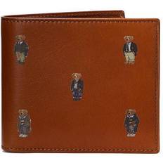 Polo plånbok Polo Ralph Lauren Polo Bear Leather Billfold Wallet - Tan