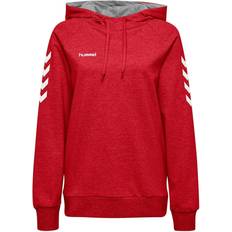 Hummel Go Cotton Hoodie Women - True Red