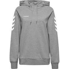 Hummel Go Cotton Hoodie Women - Grey Melange