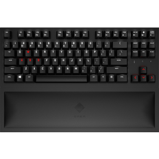 Cherry MX Brown - Kyllä - Mekaaninen Näppäimistöt HP OMEN Näppäimistö Tanskalainen Musta