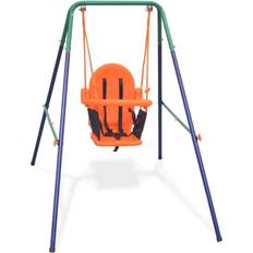 vidaXL Baby Swing Set with Seat Belt