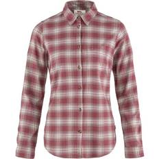 Violetti Paidat Fjällräven Övik Flannel Shirt - Mesa Purple/Fog