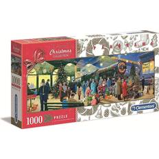 Pussel 1000 bitar panorama Clementoni Christmas Panorama 1000 Bitar