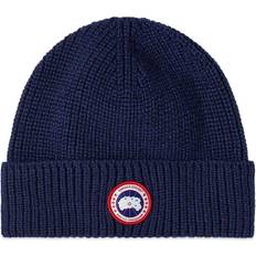 Canada Goose Women Accessories Canada Goose Arctic Disc Rib Toque Unisex - Navy Heather