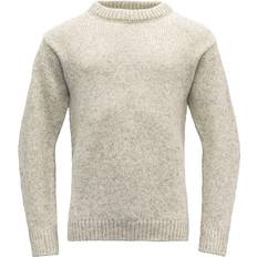 Nansen Crew Neck Sweater Unisex - Grey Melange
