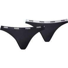 Puma Women's Iconic Briefs 2-pack - Black