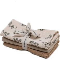 Garbo&Friends Bade & stelle Garbo&Friends Muslin Washcloths Bluebell 3-Pack