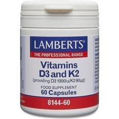 Vitaminas y Minerales rebaja Lamberts Vitamins D3 & K2 60 pcs