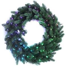Twinkly Wreath Jullampa ∅ 61cm