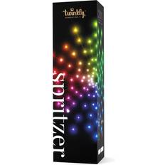 RGB Weihnachtsleuchten Twinkly Spritzer Black Weihnachtsleuchte 28cm