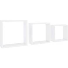 vidaXL - Wall Shelf 10cm 3pcs