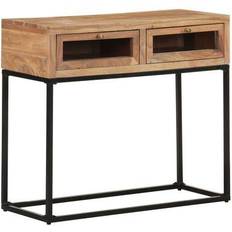 Steel Console Tables vidaXL - Console Table 35x90cm