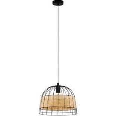 Rattan Lampade da soffitto Eglo Anwick Lampada a Sospensione 37cm