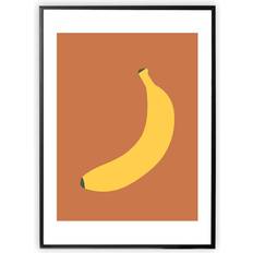 Keltainen Julisteet XO Posters Banana Poster