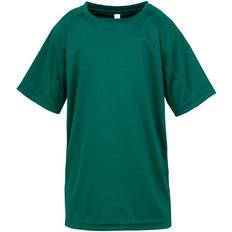 Spiro Boy's Performance Aircool T-shirt - Bottle Green