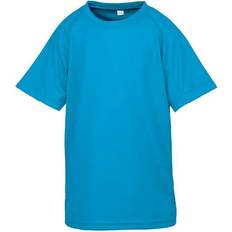 Spiro Boy's Performance Aircool T-shirt - Ocean Blue