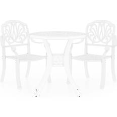 vidaXL 3070573 Café-Set, 1 Tisch einschl. 2 Stühle