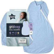 Tommee Tippee Sleeping Bags Tommee Tippee The Original Grobag Blue Marl Easy Swaddle 0-3m