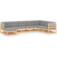 vidaXL 3076764 Loungesæt, borde inkl. 7 sofaer