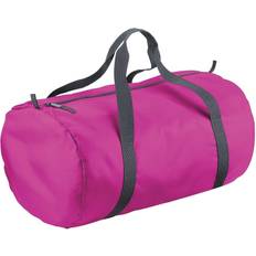 BagBase Packaway Duffle Bag 2-pack - Fuchsia