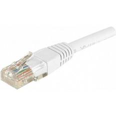 Cat6 15m white EXC RJ45-RJ45 U/UTP Cat6 15m