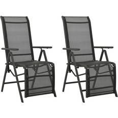 Fotstöd Stolar Utemöbler vidaXL 312195 2-pack Trädgårdsmatstol, Positionsstol