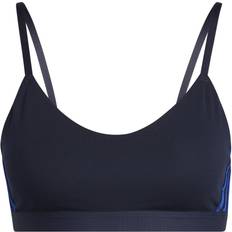 adidas All Me 3-Stripes Sports Bra - Legend Ink/Bold Blue