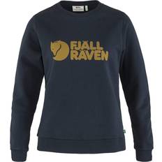 Fjällräven Logo Sweater W - Dark Navy