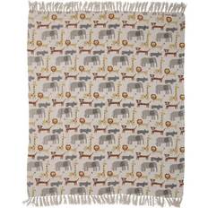 Polyester Babyfiltar Bloomingville Brett Blanket Wildlife