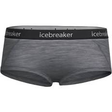 Icebreaker Women's Merino Sprite Hot Pants - Gritstone Heather/Black