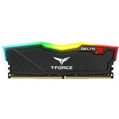 Ddr4 3600 tforce TeamGroup T-Force Delta RGB Black DDR4 3600MHz 8GB (TF3D48G3600HC18J01)