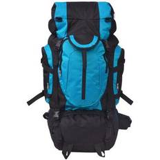 vidaXL Hiking Backpack XXL 75L - Black/Blue