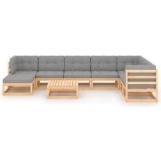Havemøbler vidaXL 3076769 Loungesæt, 1 borde inkl. 7 sofaer