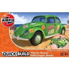 Billig Racerbiler Airfix VW Beetle Flower Power Quickbuild