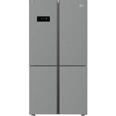 Beko Freestanding Fridge Freezers - French Door Beko MN1436224DPS Stainless Steel