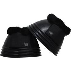 Hy Equestrian Ringed Fleece Topped Over Reach Boots