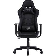 Neo Adjustable Swivel Recliner Leather Racing Gaming Chair - Black