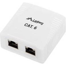 Lanberg 2RJ45 UTP Cat6 Mono Adapter