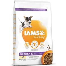 IAMS Vitality Small and Medium Breed Puppy Food with Fresh Chicken 12kg